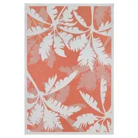 Couristan® Coastal Floral Indoor/Outdoor Rectangular Rug