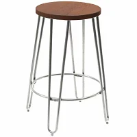 Quinn Counter Stool Chrome Finish