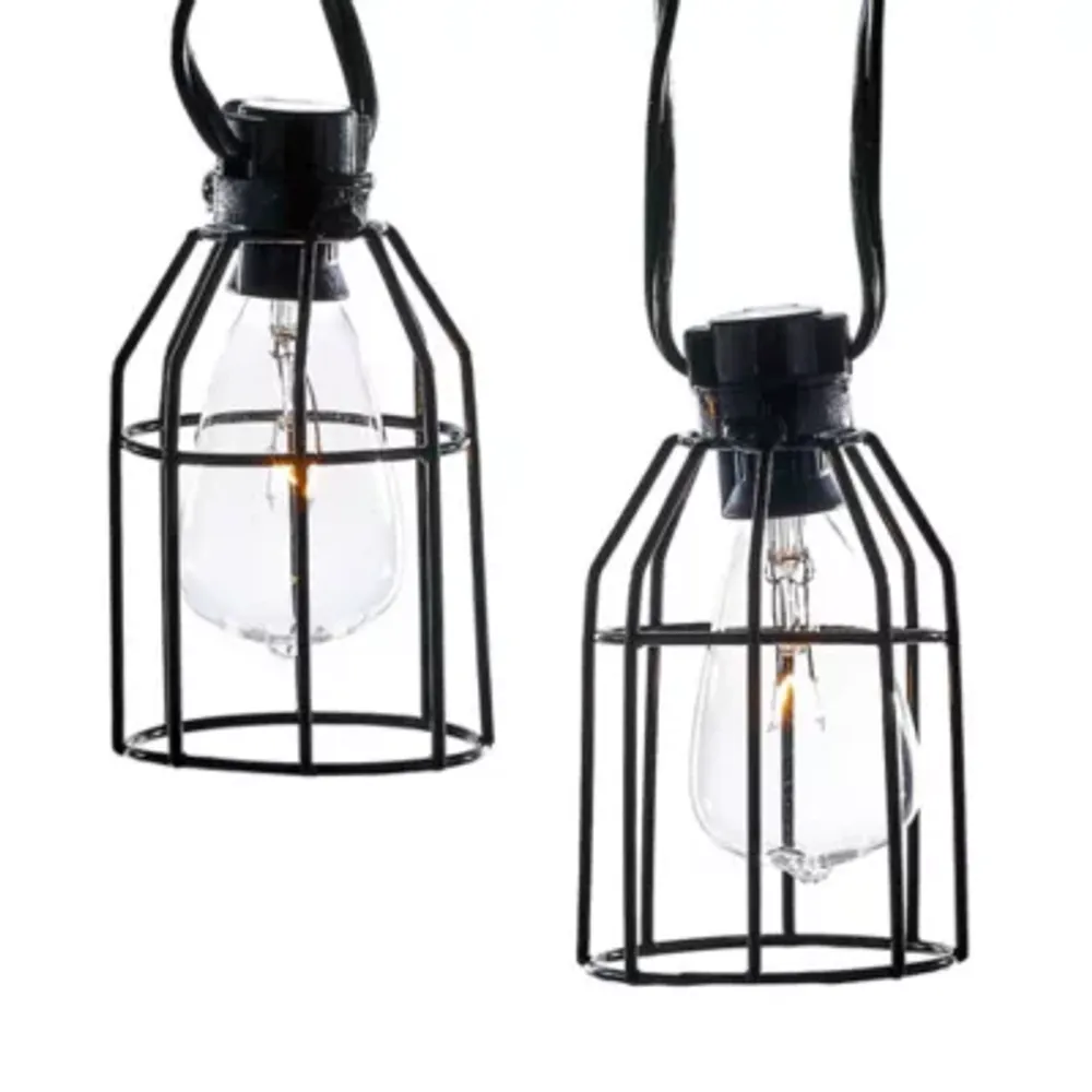 Kurt Adler Iron Cage Light Set