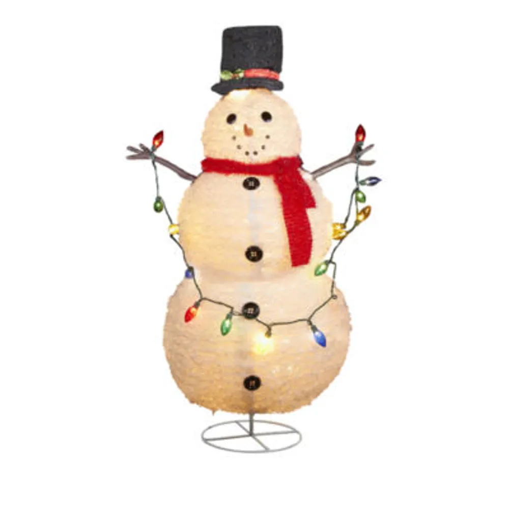 Kurt Adler 48" Snowman Lighted Lawn Décor