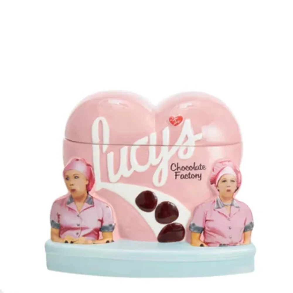 Kurt Adler I Love Lucy® Chocolate Factory Cookie Jar