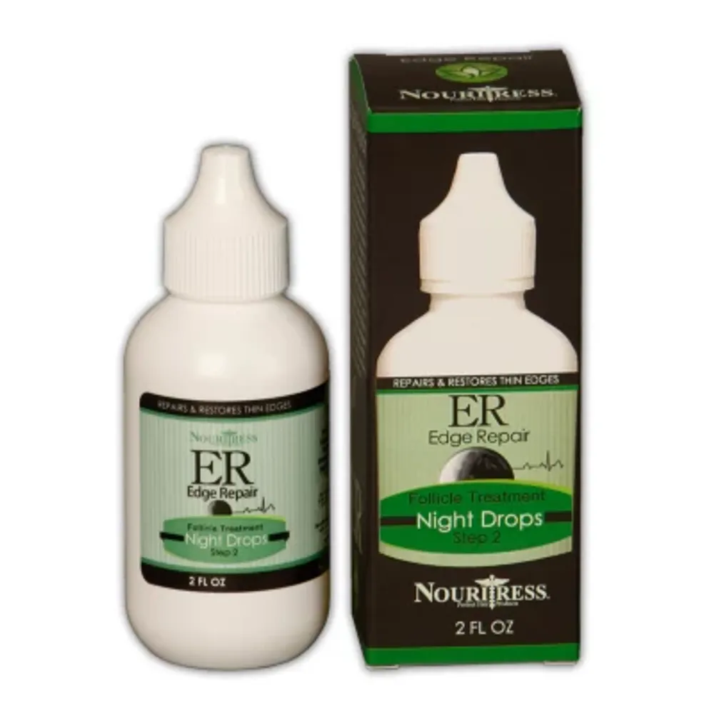 Nouritress Edge Repair Follicle Treatment Night Drops Hair Treatment - 2 oz.