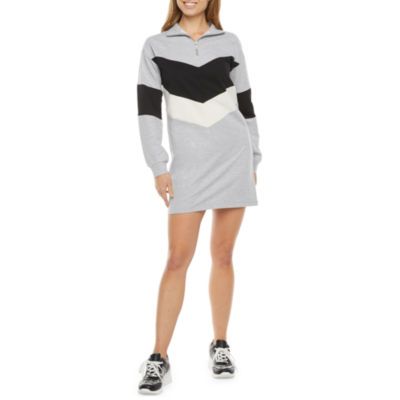 Juicy By Juicy Couture Long Sleeve Sweatshirt Dress