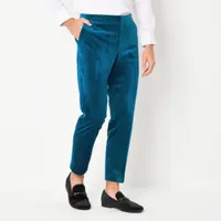 J. Ferrar Mens Slim Fit Cropped Pant