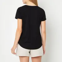 Stylus Womens Crew Neck Short Sleeve T-Shirt