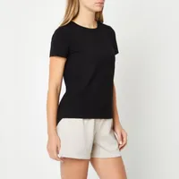 Stylus Womens Crew Neck Short Sleeve T-Shirt