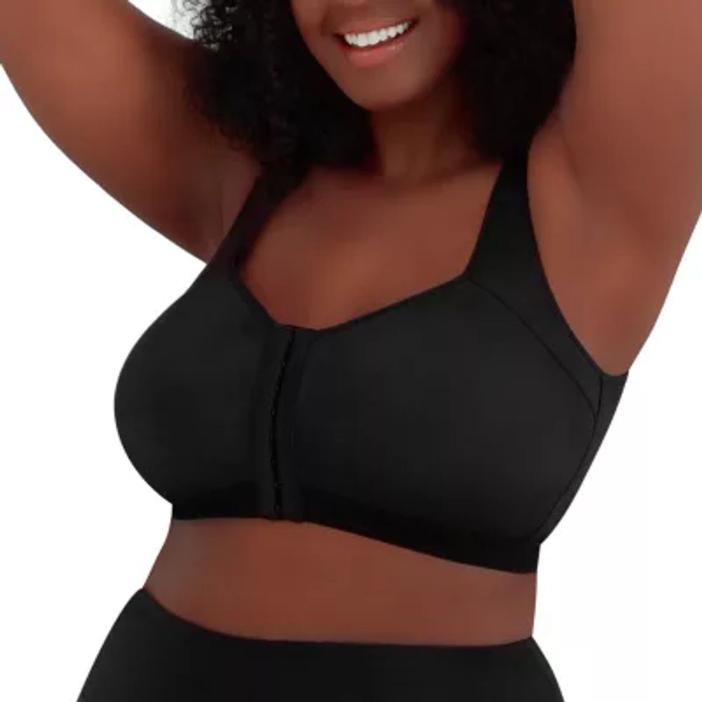 Leading Lady 5415 Full Figure Front Closure Racer Back Underwire Bra