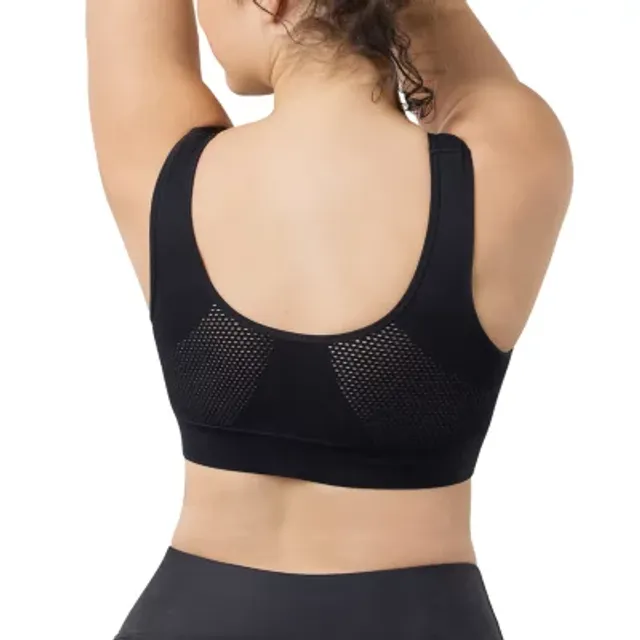 Leading Lady® Cotton Racerback Sports Bra - JCPenney