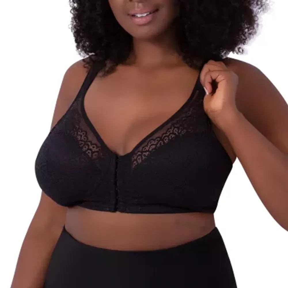Leading Lady® The Lora - Back Smoothing Lace Front-Closure Bra