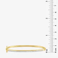 Diamond Addiction (G-H / Si2-I1) 1/2 CT. T.W. Lab Grown White Diamond 10K Gold Bangle Bracelet