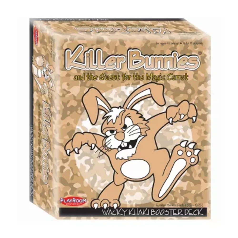 Playroom Entertainment Killer Bunnies and the Quest for the Magic Carrot: Wacky Khaki Booster Deck (10)