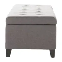 Mission Upholstered Ottoman