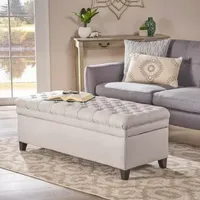 Juliana Upholstered Ottoman