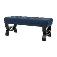 Scarlett Tufted Bench