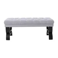 Scarlett Tufted Bench