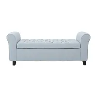 Keiko Upholstered Tufted Bench