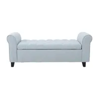 Keiko Upholstered Tufted Bench