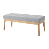 Saxon Tufted Bench