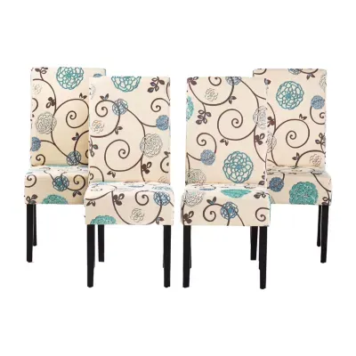 Pertica 4-pc. Upholstered Dining Chair