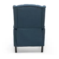 Walter Tufted Roll-Arm Recliner