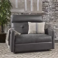 Halima Tufted Track-Arm Recliner