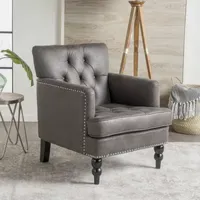 Malone Tufted Club Chair