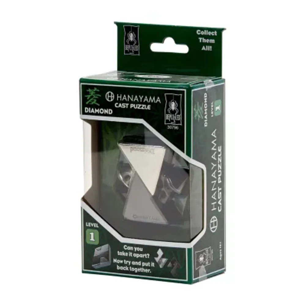 BePuzzled Hanayama Level 1 Cast Puzzle - Diamond