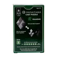 BePuzzled Hanayama Level 1 Cast Puzzle - Diamond