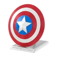 Fascinations Metal Earth 3D Laser Cut Model - Marvel Avengers Captain America's Shield