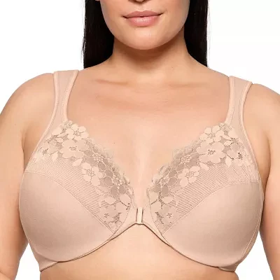 Glamorise Front-Close Cotton Wonderwire- 1241