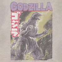 Mens Short Sleeve Godzilla Graphic T-Shirt