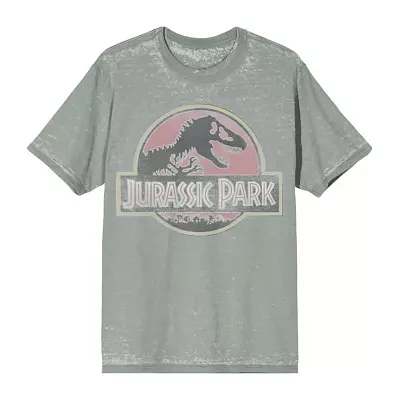 Mens Short Sleeve Jurassic World Graphic T-Shirt