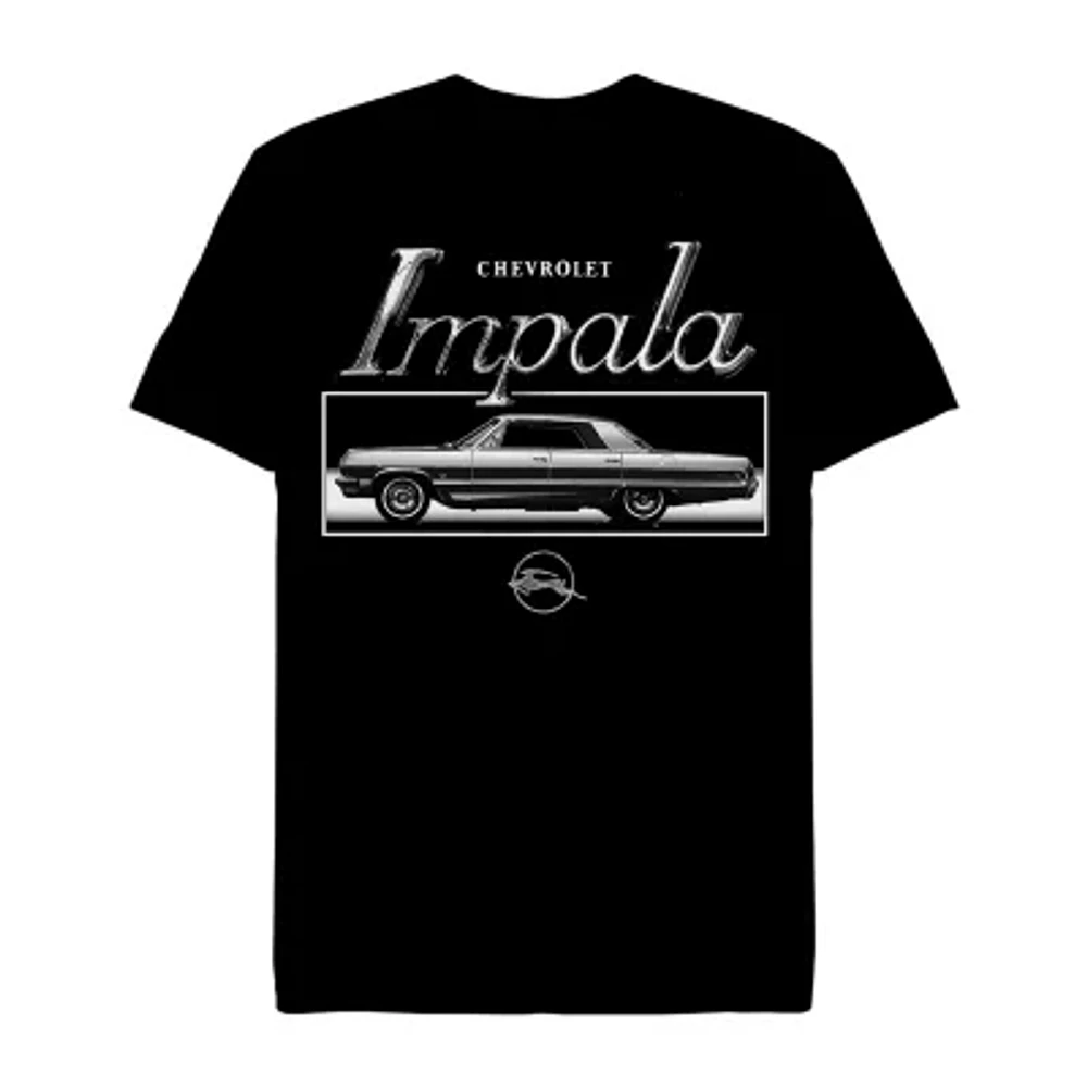 Mens Short Sleeve Chevrolet Impala Graphic T-Shirt