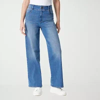 Gloria Vanderbilt Womens High Rise Flare Leg Jean