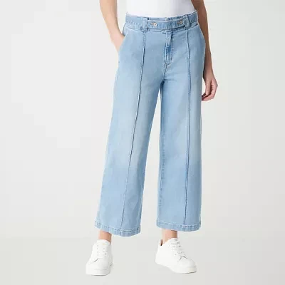 Gloria Vanderbilt Womens High Rise Cropped Jean