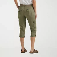 Lee® Womens Flex To Go Mid Rise Cargo Capri Pants