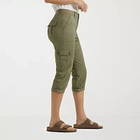 Lee® Womens Flex To Go Mid Rise Cargo Capri Pants