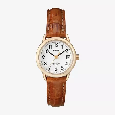 Timex® Easy Reader Womens Gold-Tone Watch