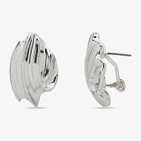 Worthington Silver Tone 27.9mm Stud Earrings