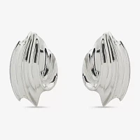 Worthington Silver Tone 27.9mm Stud Earrings