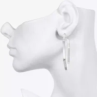 Bijoux Bar Delicates Delicates Silver Tone 3 Pair Glass Earring Set