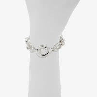 Worthington Silver Tone Stretch Bracelet