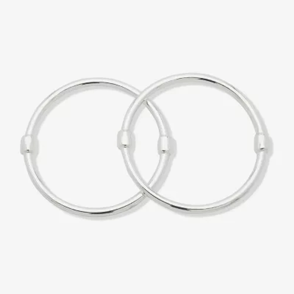 Worthington Silver Tone 2-pc. Bracelet Set