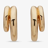 Worthington Gold Tone Hoop Earrings
