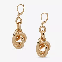 Worthington Gold Tone Drop Earrings
