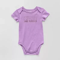 Okie Dokie Baby Girls Short Sleeve Bodysuit