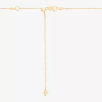 Womens 10K Gold Collar Necklace