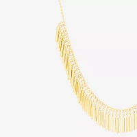 Womens 10K Gold Collar Necklace