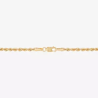 Womens 10K Gold Heart Pendant Necklace