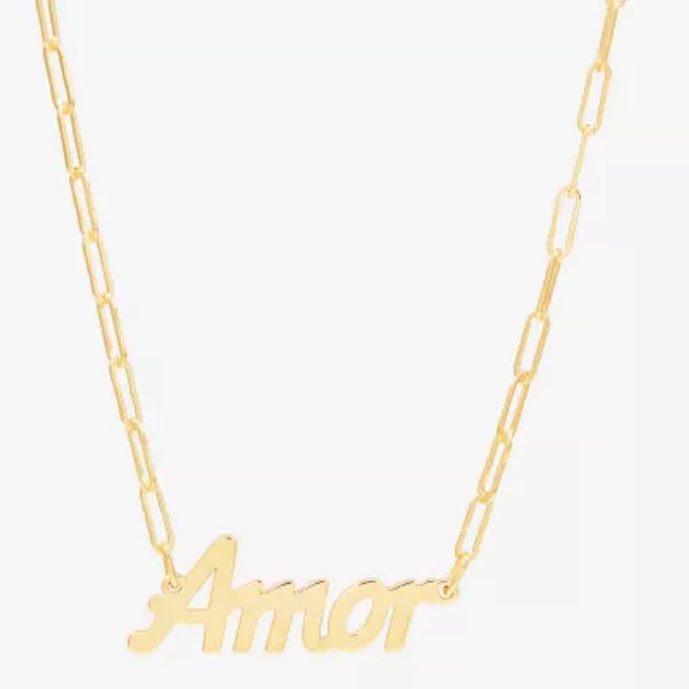 Womens 14K Gold Pendant Necklace